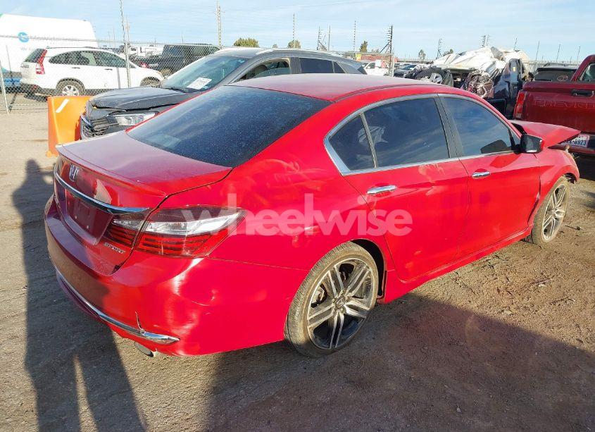 Photo 4 of 2016 Honda Accord SPORT (VIN 1HGCR2F52GA148559)