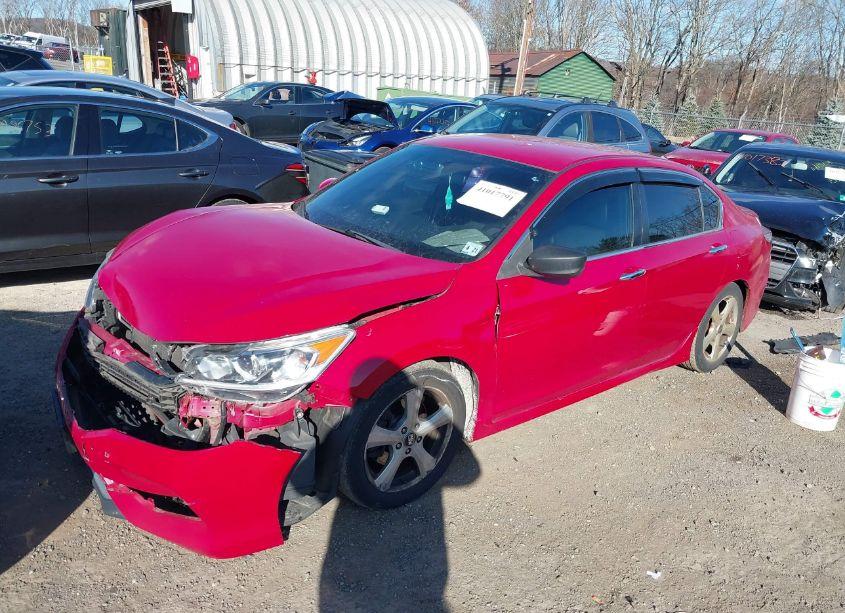 Photo 2 of 2016 Honda Accord SPORT (VIN 1HGCR2F52GA150991)