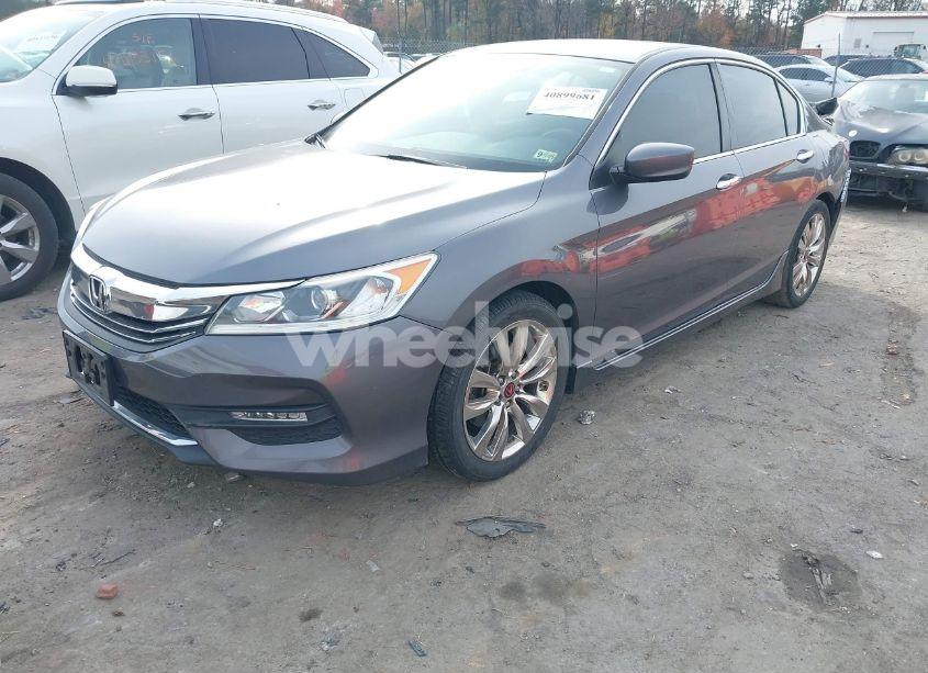 Photo 2 of 2016 Honda Accord SPORT (VIN 1HGCR2F52GA154216)