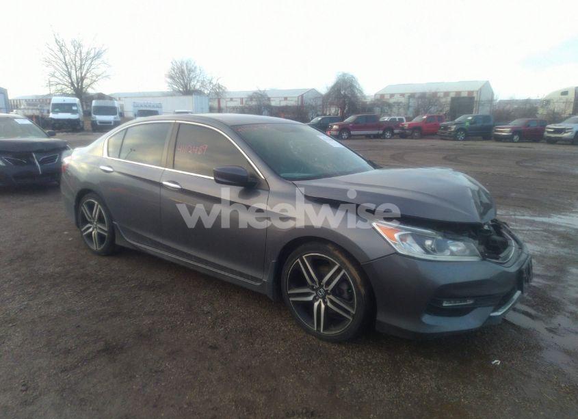 2016 Honda Accord SPORT (VIN 1HGCR2F52GA166463) main photo