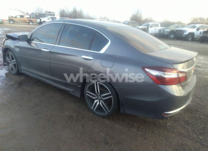 Photo 3 of 2016 Honda Accord SPORT (VIN 1HGCR2F52GA166463)