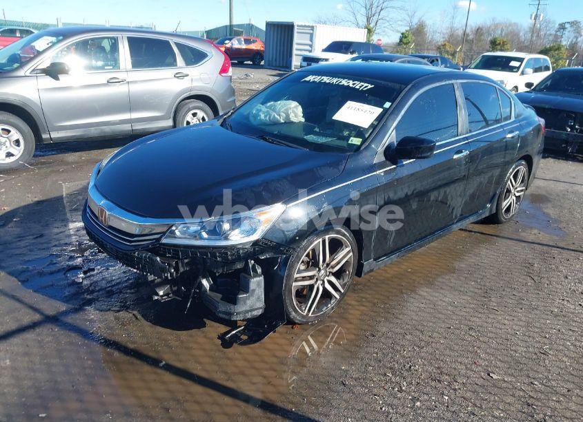 Photo 2 of 2017 Honda Accord SPORT (VIN 1HGCR2F52HA105082)