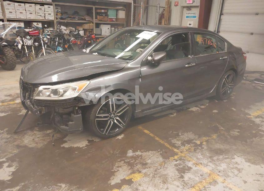 Photo 2 of 2017 Honda Accord SPORT (VIN 1HGCR2F52HA163600)
