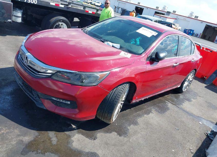 Photo 2 of 2017 Honda Accord SPORT (VIN 1HGCR2F52HA168229)