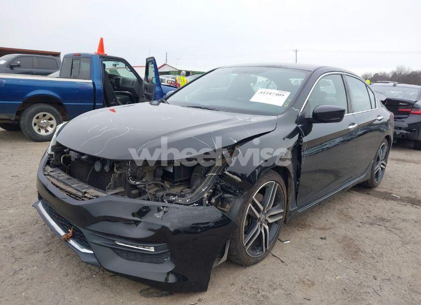 Photo 2 of 2017 Honda Accord SPORT (VIN 1HGCR2F52HA216571)