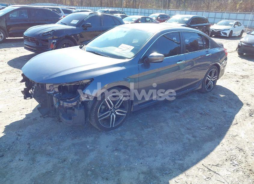 Photo 2 of 2017 Honda Accord SPORT (VIN 1HGCR2F52HA238974)