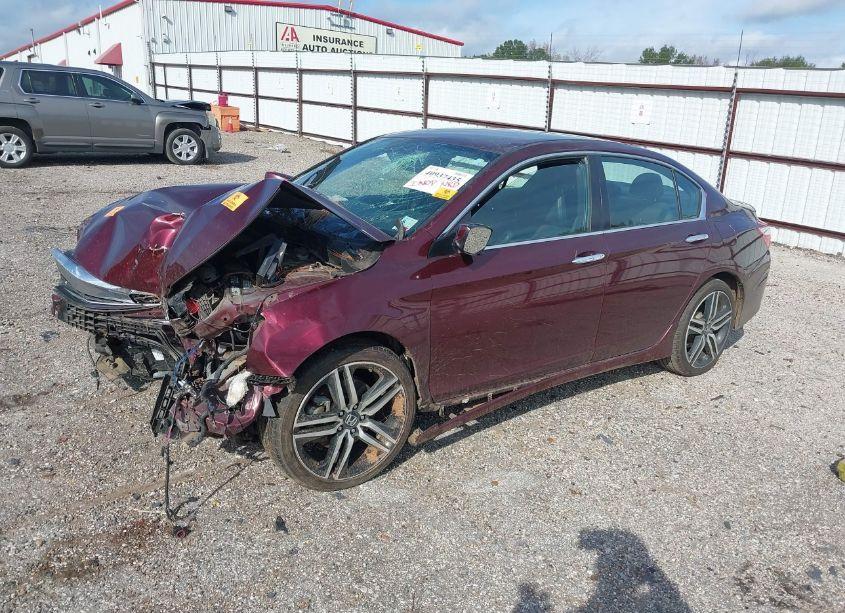 Photo 2 of 2017 Honda Accord SPORT (VIN 1HGCR2F52HA241499)