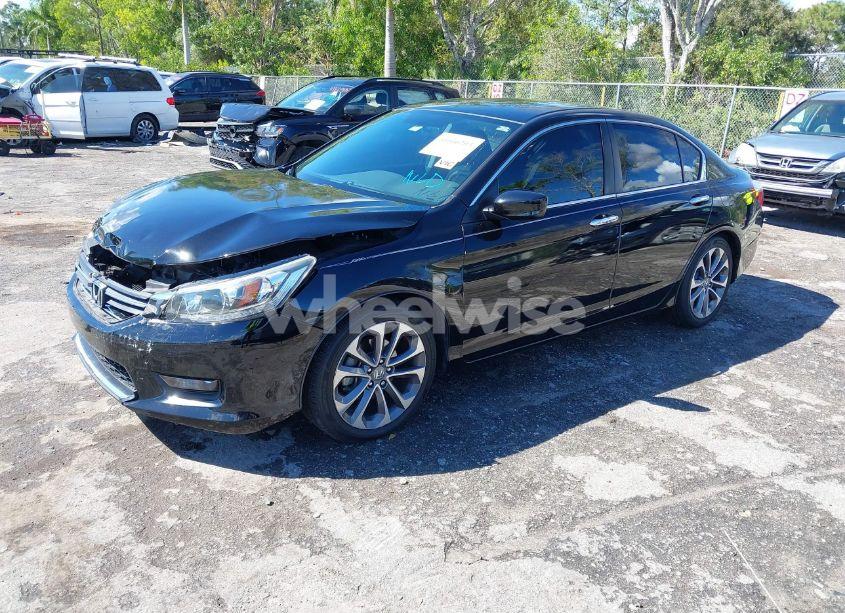 Photo 2 of 2014 Honda Accord SPORT (VIN 1HGCR2F53EA021123)