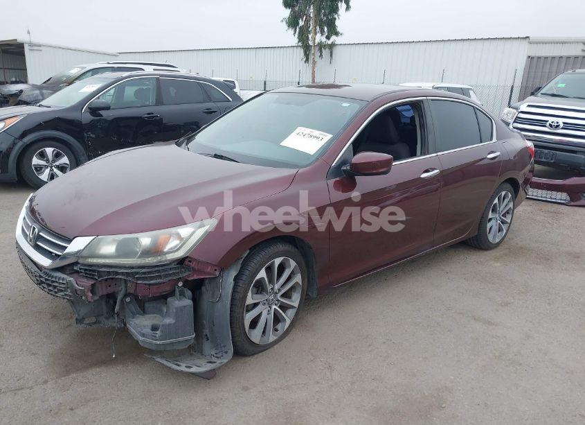 Photo 2 of 2014 Honda Accord SPORT (VIN 1HGCR2F53EA252717)