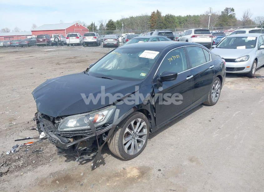 Photo 2 of 2014 Honda Accord SPORT (VIN 1HGCR2F53EA269923)