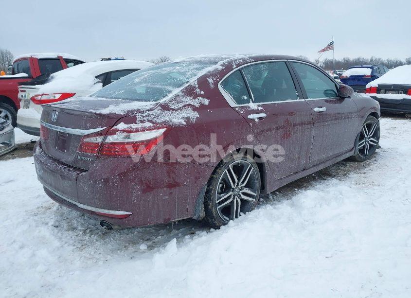 Photo 4 of 2016 Honda Accord SPORT (VIN 1HGCR2F53GA032741)