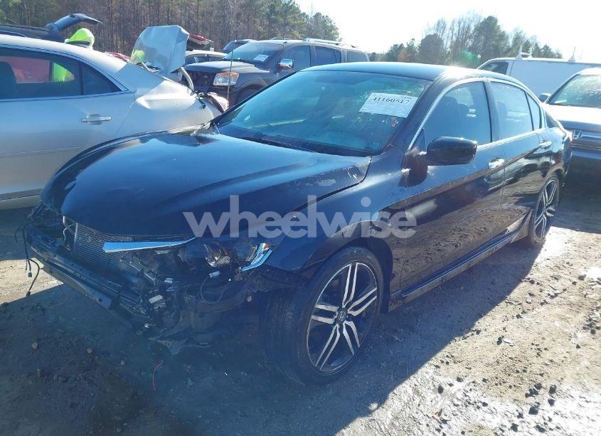 Photo 2 of 2016 Honda Accord SPORT (VIN 1HGCR2F53GA038927)