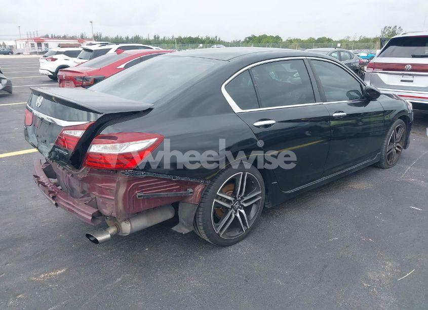 Photo 4 of 2016 Honda Accord SPORT (VIN 1HGCR2F53GA102786)