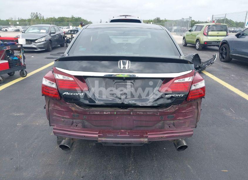 Photo 6 of 2016 Honda Accord SPORT (VIN 1HGCR2F53GA102786)