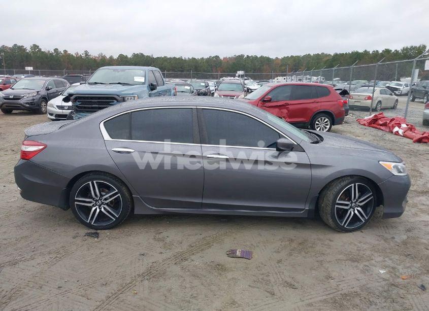 Photo 13 of 2016 Honda Accord SPORT (VIN 1HGCR2F53GA160851)