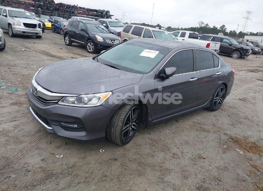 Photo 2 of 2016 Honda Accord SPORT (VIN 1HGCR2F53GA160851)