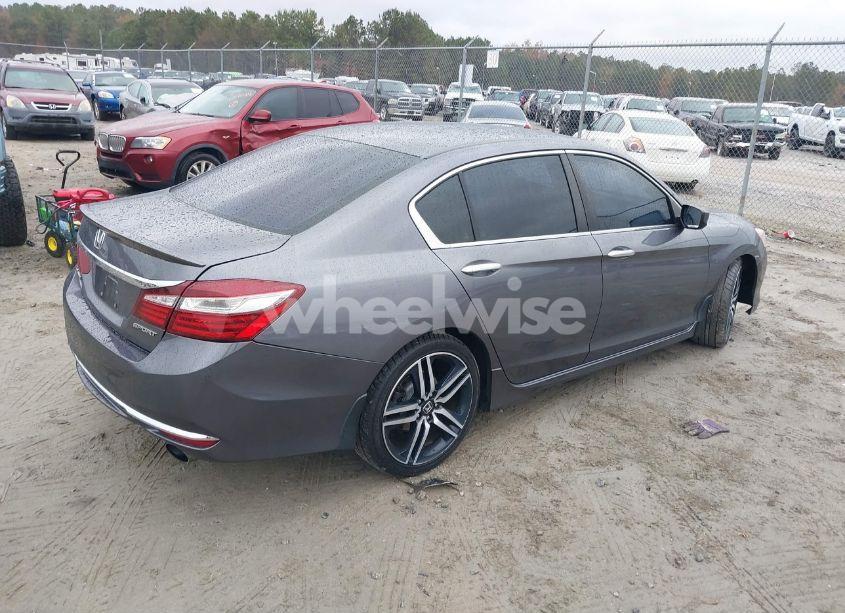 Photo 4 of 2016 Honda Accord SPORT (VIN 1HGCR2F53GA160851)