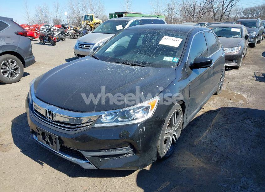 Photo 2 of 2016 Honda Accord SPORT (VIN 1HGCR2F53GA188942)