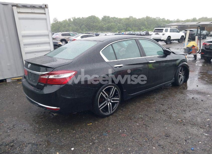 Photo 4 of 2016 Honda Accord SPORT (VIN 1HGCR2F53GA195194)