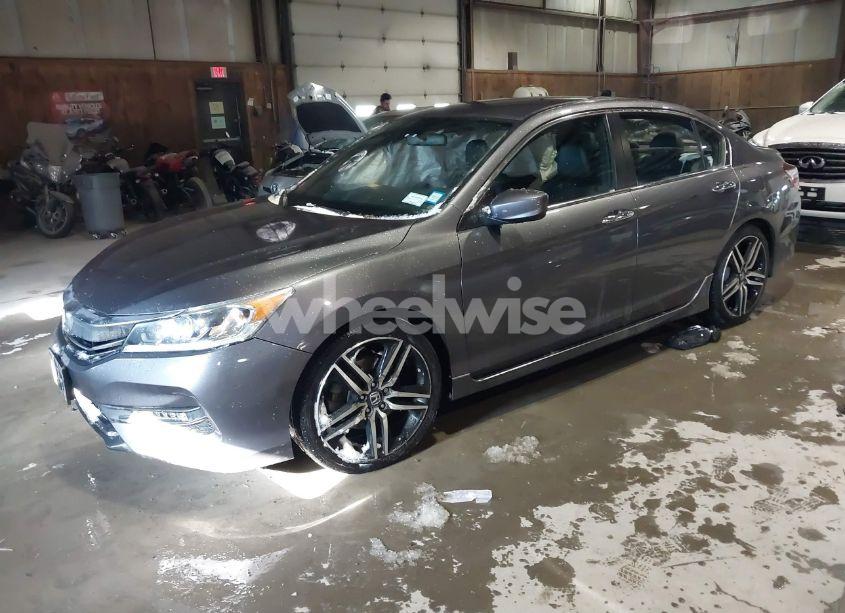 Photo 2 of 2017 Honda Accord SPORT (VIN 1HGCR2F53HA044311)