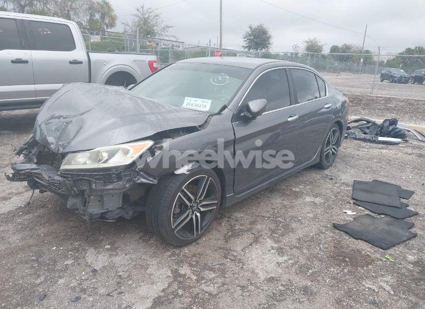 Photo 2 of 2017 Honda Accord SPORT (VIN 1HGCR2F53HA060461)