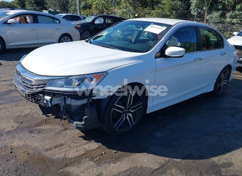 Photo 2 of 2017 Honda Accord SPORT (VIN 1HGCR2F53HA124014)