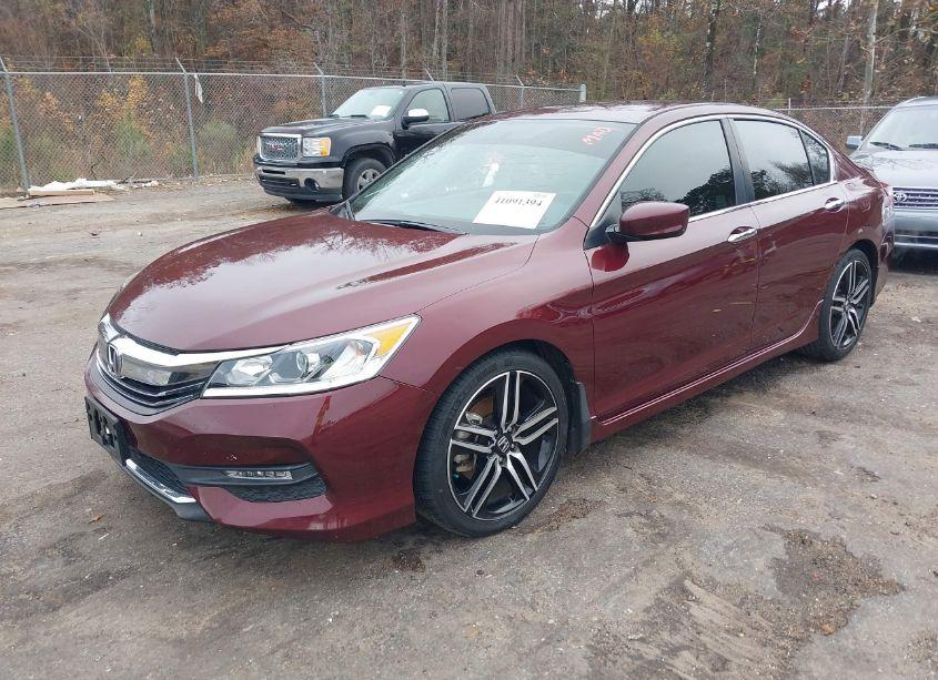 Photo 2 of 2017 Honda Accord SPORT (VIN 1HGCR2F53HA280019)