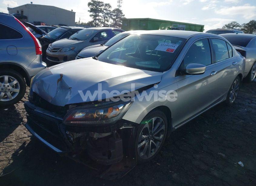 Photo 2 of 2014 Honda Accord SPORT (VIN 1HGCR2F54EA130920)