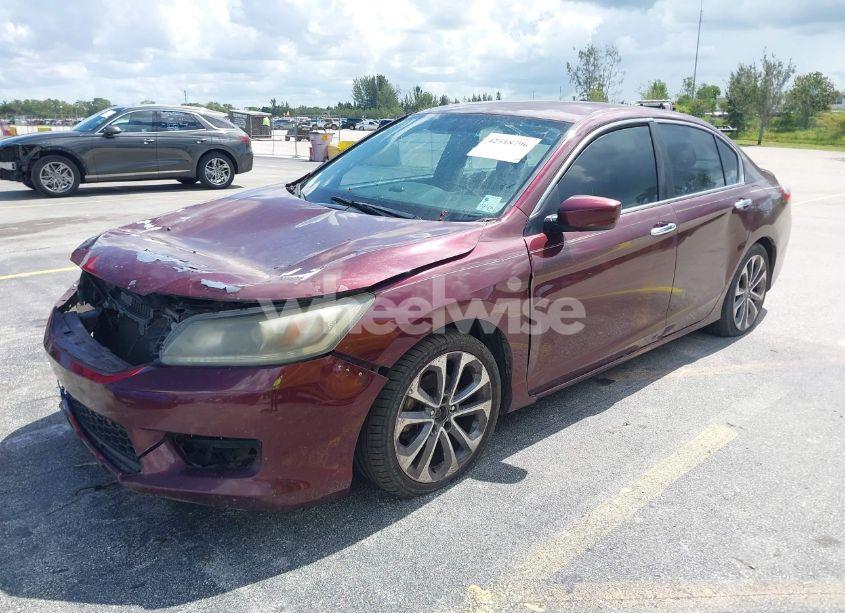 Photo 2 of 2014 Honda Accord SPORT (VIN 1HGCR2F54EA189529)