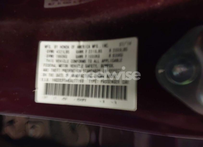 Photo 9 of 2014 Honda Accord SPORT (VIN 1HGCR2F54EA277769)