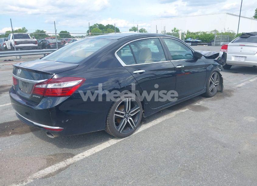 Photo 4 of 2016 Honda Accord SPORT (VIN 1HGCR2F54GA023966)