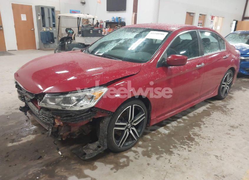 Photo 4 of 2016 Honda Accord SPORT (VIN 1HGCR2F54GA027113)