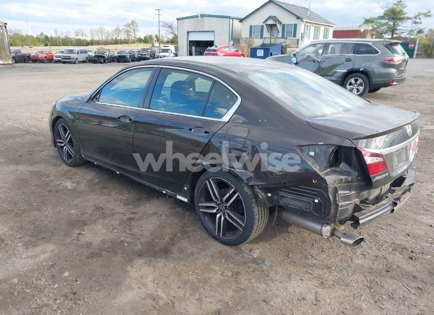 Photo 3 of 2016 Honda Accord SPORT (VIN 1HGCR2F54GA037785)