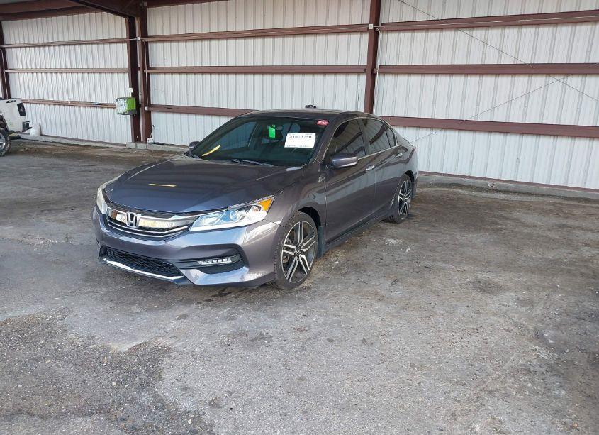 Photo 2 of 2016 Honda Accord SPORT (VIN 1HGCR2F54GA081141)