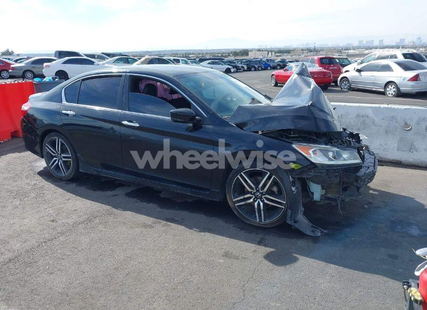 2016 Honda Accord SPORT (VIN 1HGCR2F54GA107186) main photo