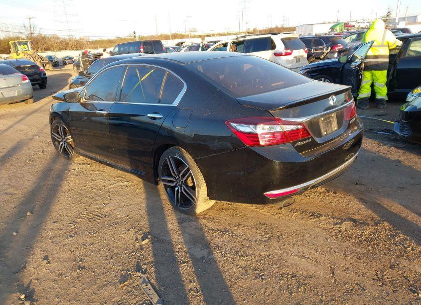 Photo 3 of 2016 Honda Accord SPORT (VIN 1HGCR2F54GA198377)