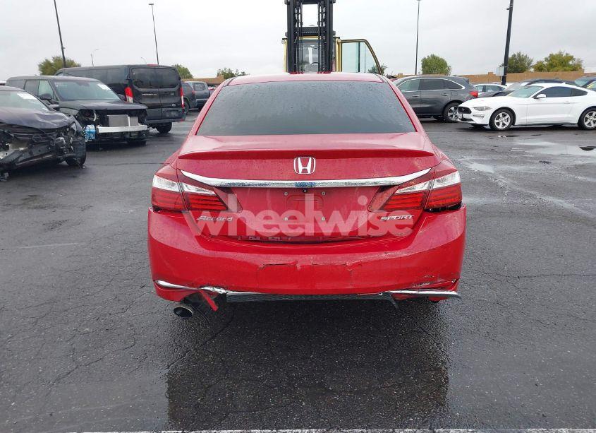 Photo 16 of 2016 Honda Accord SPORT (VIN 1HGCR2F54GA201813)