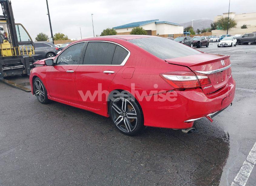 Photo 3 of 2016 Honda Accord SPORT (VIN 1HGCR2F54GA201813)