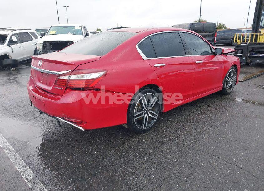 Photo 4 of 2016 Honda Accord SPORT (VIN 1HGCR2F54GA201813)
