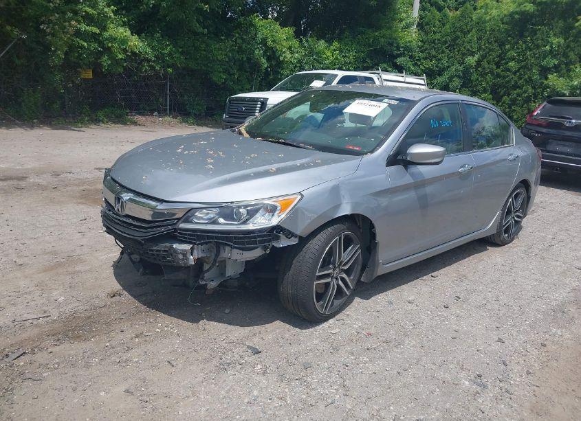 Photo 2 of 2017 Honda Accord SPORT (VIN 1HGCR2F54HA001824)