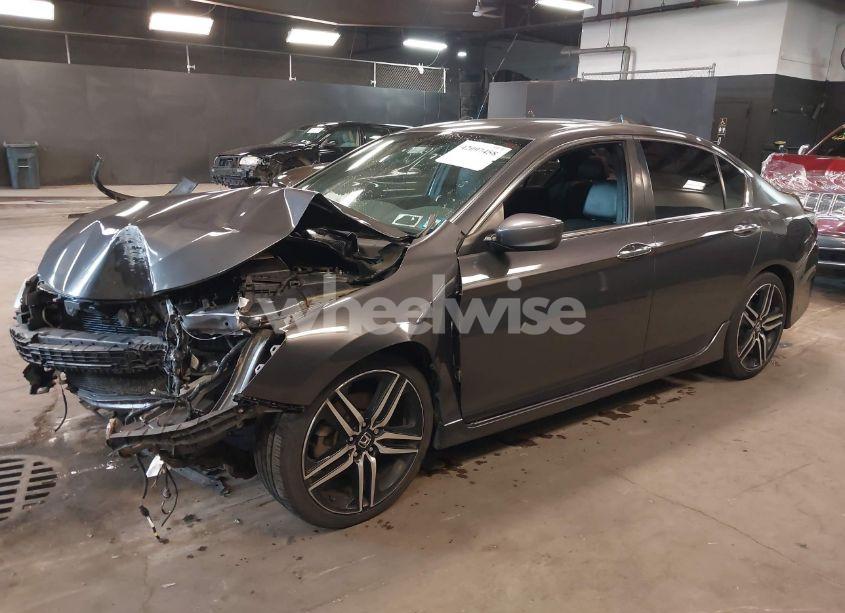 Photo 2 of 2017 Honda Accord SPORT (VIN 1HGCR2F54HA139590)