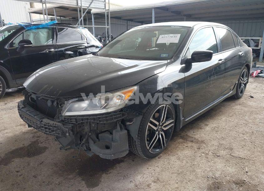 Photo 2 of 2017 Honda Accord SPORT (VIN 1HGCR2F54HA186859)