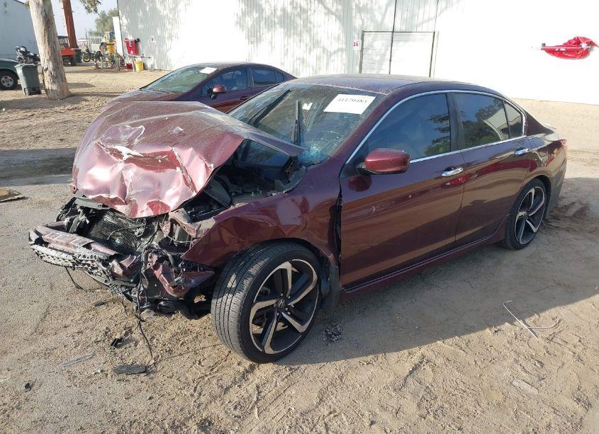 Photo 2 of 2017 Honda Accord SPORT (VIN 1HGCR2F54HA241682)