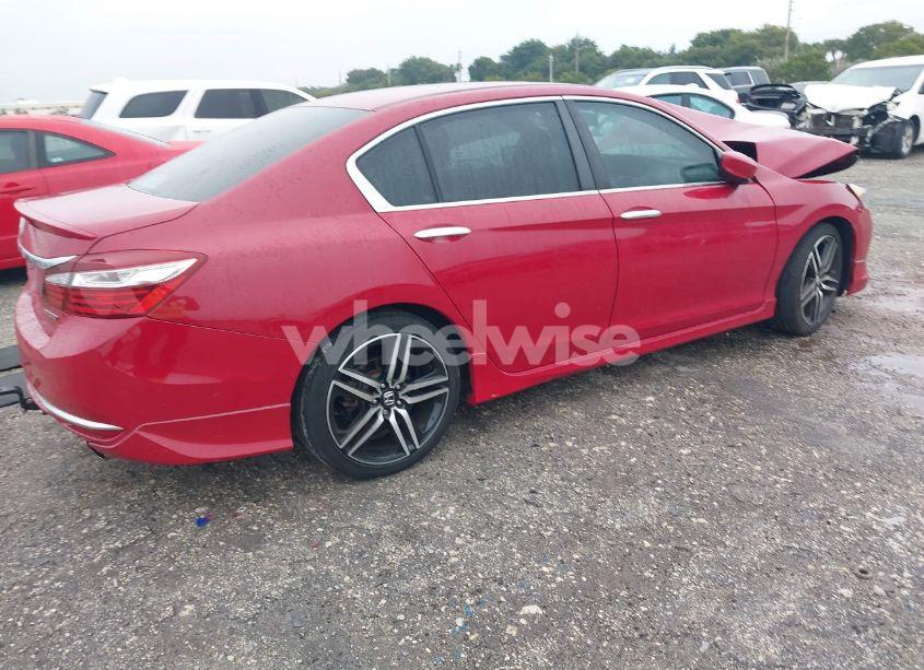 Photo 4 of 2017 Honda Accord SPORT (VIN 1HGCR2F54HA266498)