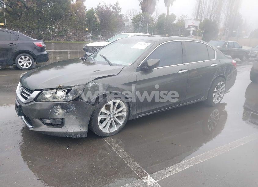 Photo 2 of 2014 Honda Accord SPORT (VIN 1HGCR2F55EA019566)