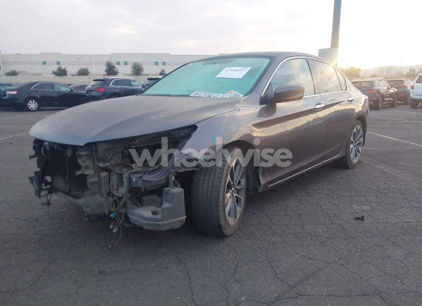 Photo 2 of 2014 Honda Accord SPORT (VIN 1HGCR2F55EA159097)