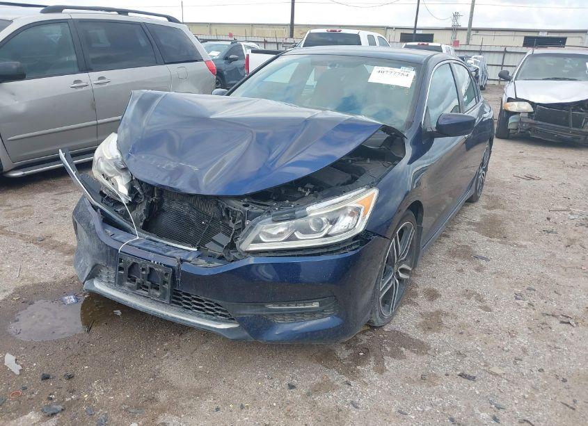 Photo 2 of 2016 Honda Accord SPORT (VIN 1HGCR2F55GA046379)