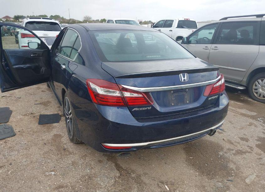 Photo 3 of 2016 Honda Accord SPORT (VIN 1HGCR2F55GA046379)