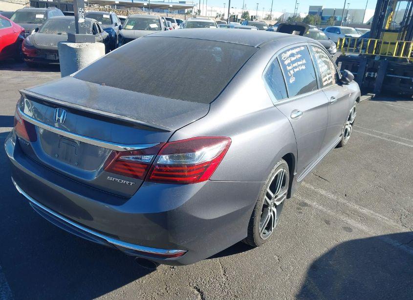 Photo 4 of 2016 Honda Accord SPORT (VIN 1HGCR2F55GA047287)