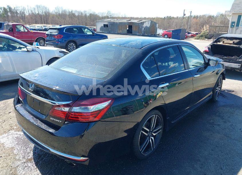 Photo 4 of 2016 Honda Accord SPORT (VIN 1HGCR2F55GA065224)